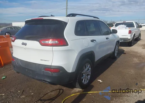 2015 Jeep Cherokee Sport z USA, uszkodzony, nr VIN 1C4PJLAB7FW737991